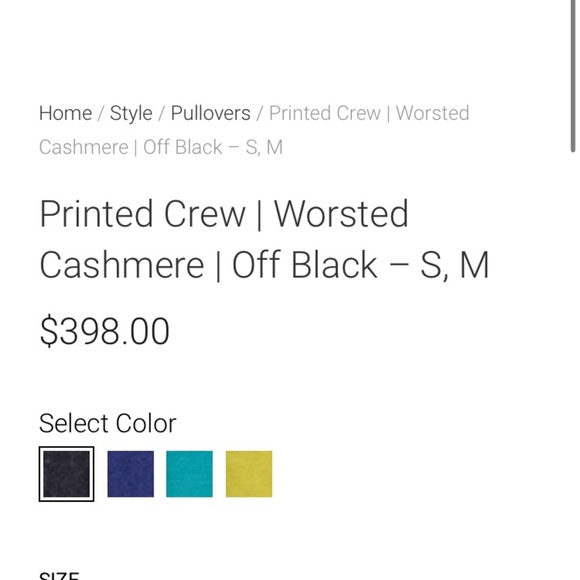 Paychi Guh Worsted Cashmere Sweater Large - Picture 5 of 12